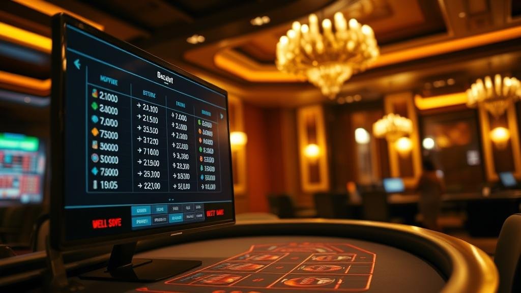 การวางเดิมพันบาคาร่าตามรูปแบบสองตัด