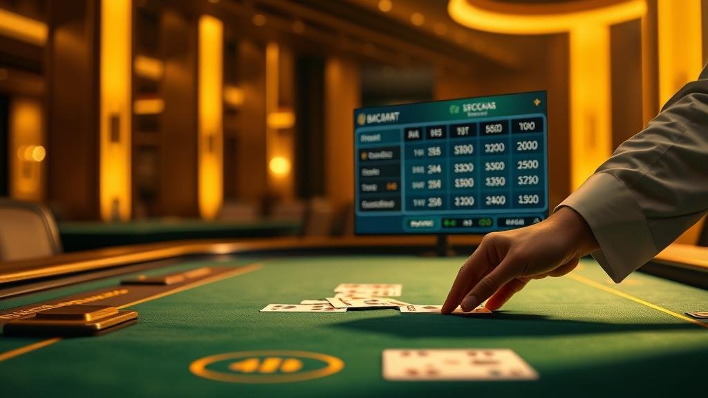 บรรยากาศบาคาร่า DreamGaming สุดหรู