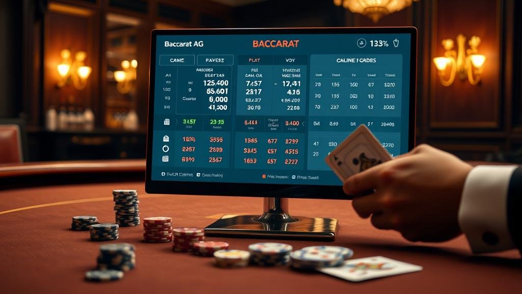 สูตรเดินเงินและแผนบริหารงบประมาณสำหรับบาคาร่า