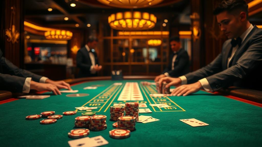 อินโฟกราฟิกแสดงสูตรและสถิติบาคาร่า