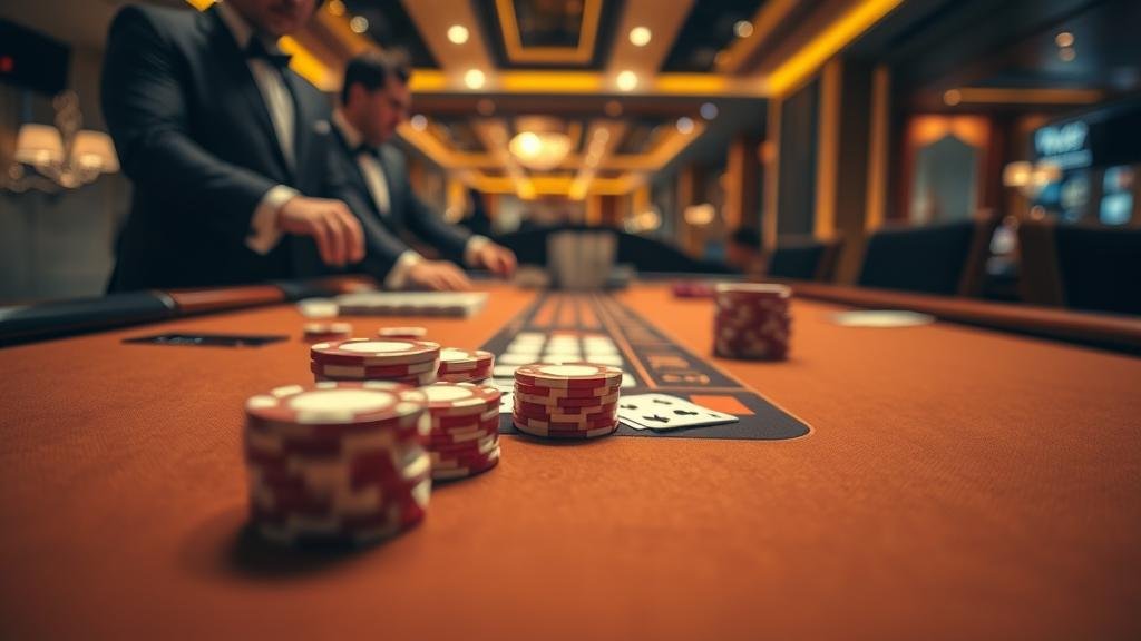 ดีลเลอร์สาวสวยในเกมบาคาร่า Sexy