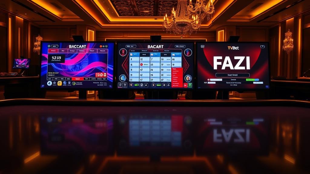 ตัวอย่างเค้าไพ่บาคาร่าแบบต่างๆ