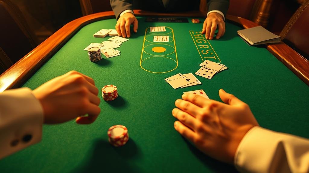 ตัวอย่างเค้าไพ่บาคาร่า: มังกร และ ปิงปอง