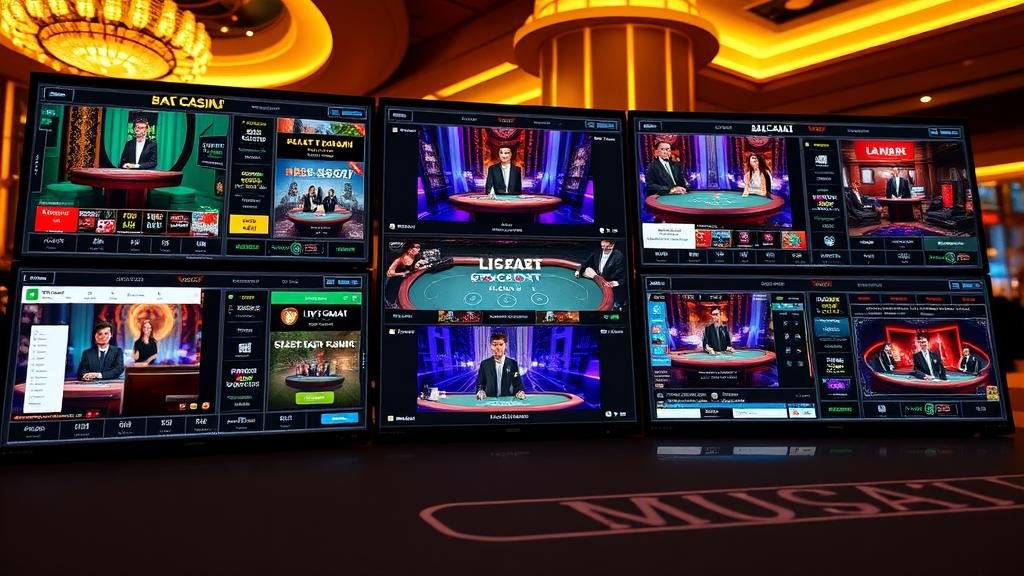 โต๊ะบาคาร่าพร้อมฟีเจอร์พิเศษ