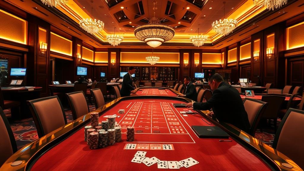 การวางเดิมพันบาคาร่าและการดูสถิติ