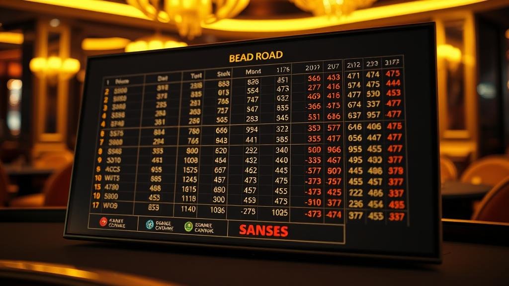 ตารางสถิติบาคาร่าหลายรูปแบบ