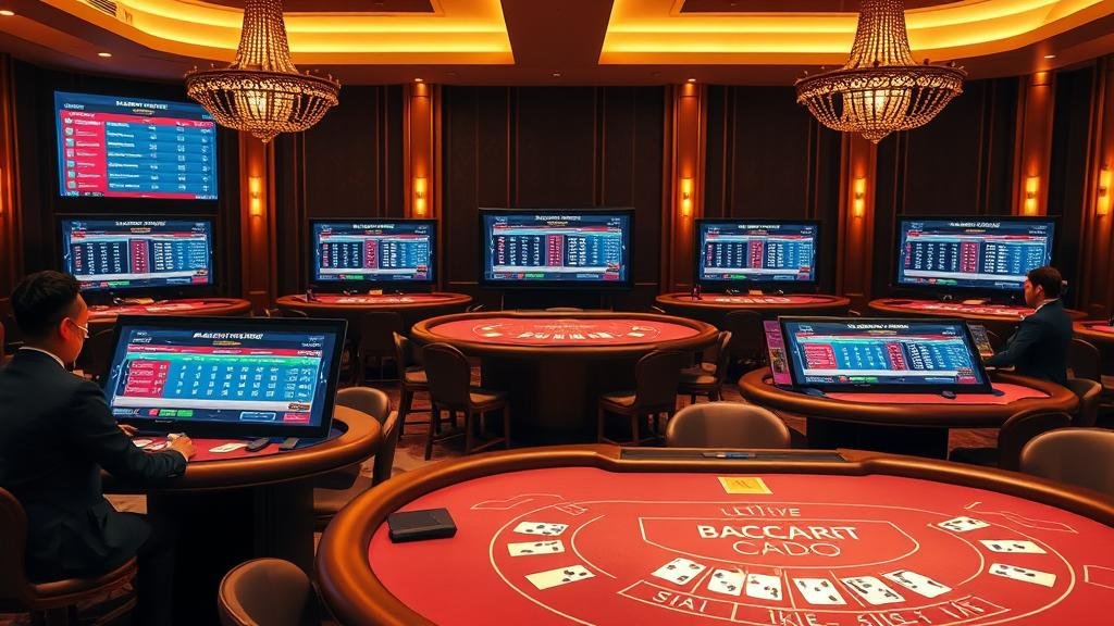 กลยุทธ์บาคาร่า: สตรีมเมอร์, การเดินเงิน, และการบริหารงบ