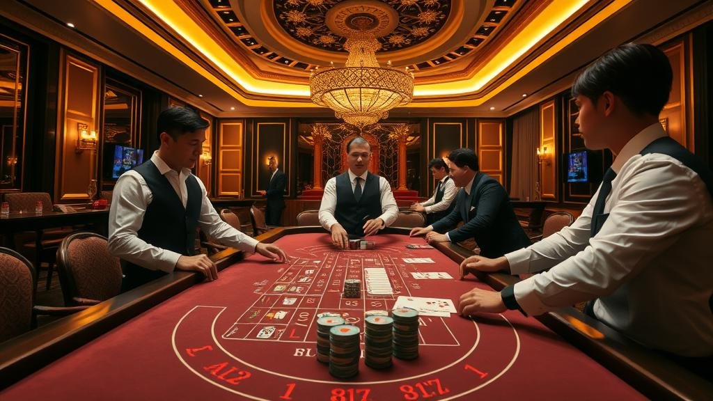 การวิเคราะห์อัตราจ่ายบาคาร่าบนแท็บเล็ต