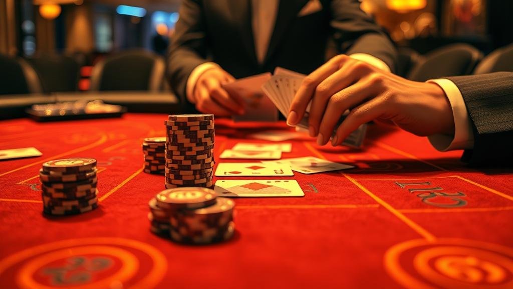 หน้าจอเกมบาคาร่าสดจากค่าย AE SA DG