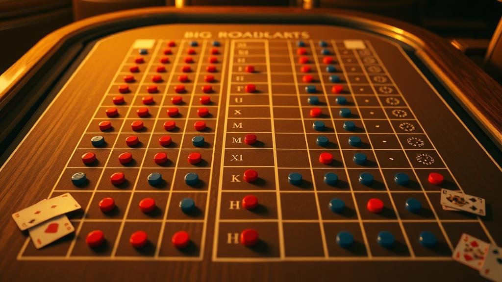 กราฟิกอธิบายระบบการเดินเงินบาคาร่า