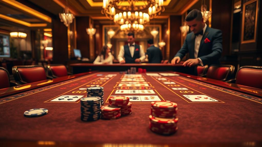 การเล่นบาคาร่าด้วยแท็บเล็ตพร้อมดูสถิติ