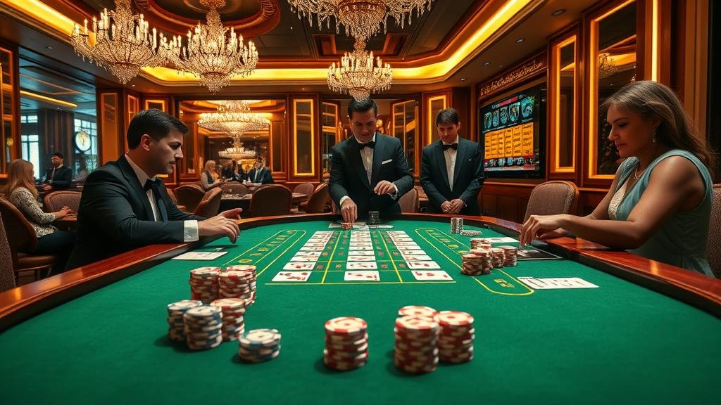 กราฟแสดงการเติบโตของกำไรบาคาร่า