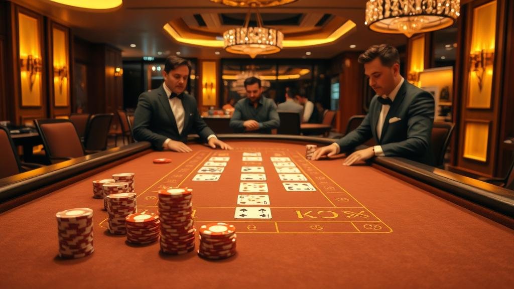 หน้าจอโทรศัพท์มือถือเล่นบาคาร่า