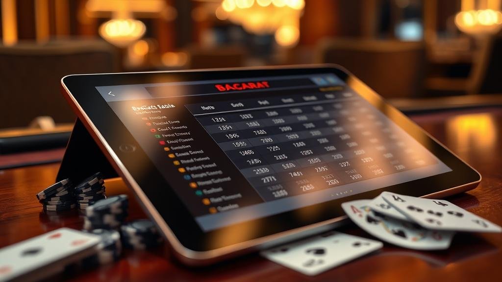 การวิเคราะห์สถิติบาคาร่าบนเดสก์ท็อป