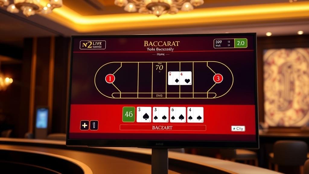 ภาพการเปิดไพ่บาคาร่าแบบสควีซ