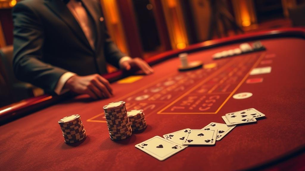 หน้าจอเดสก์ท็อปแสดงสถิติและเค้าไพ่บาคาร่า