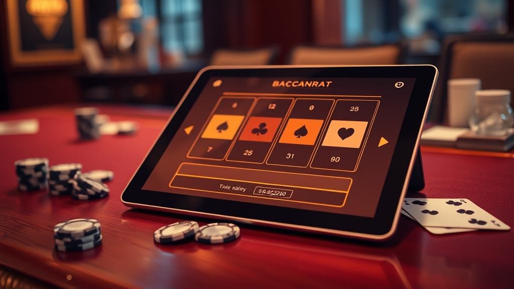 การแสดงผลรูปแบบ 'ถนนไม้ขีด' หรือสถิติบาคาร่า