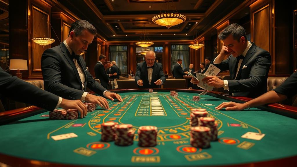 กราฟบันทึกผลการเล่นบาคาร่า