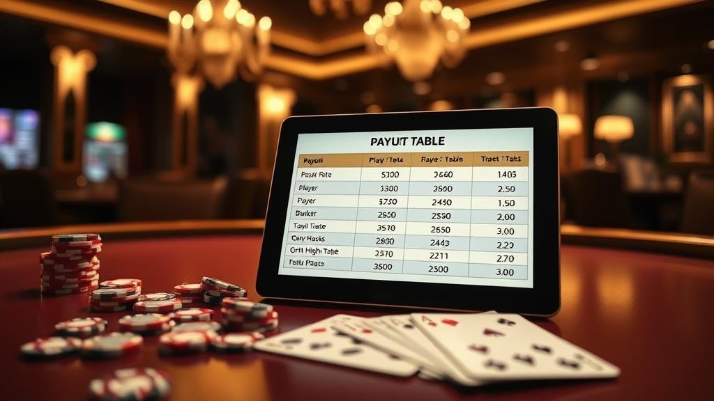 ภาพประกอบเกมบาคาร่าที่น่าตื่นเต้น