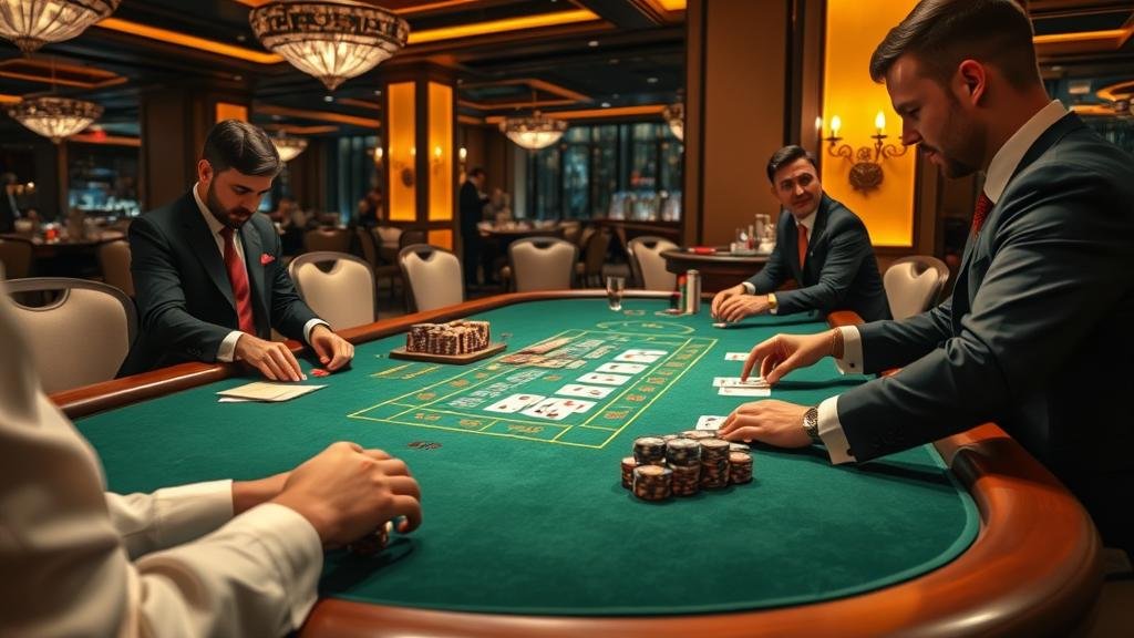 โต๊ะบาคาร่าสดสุดหรูพร้อมดีลเลอร์มืออาชีพ