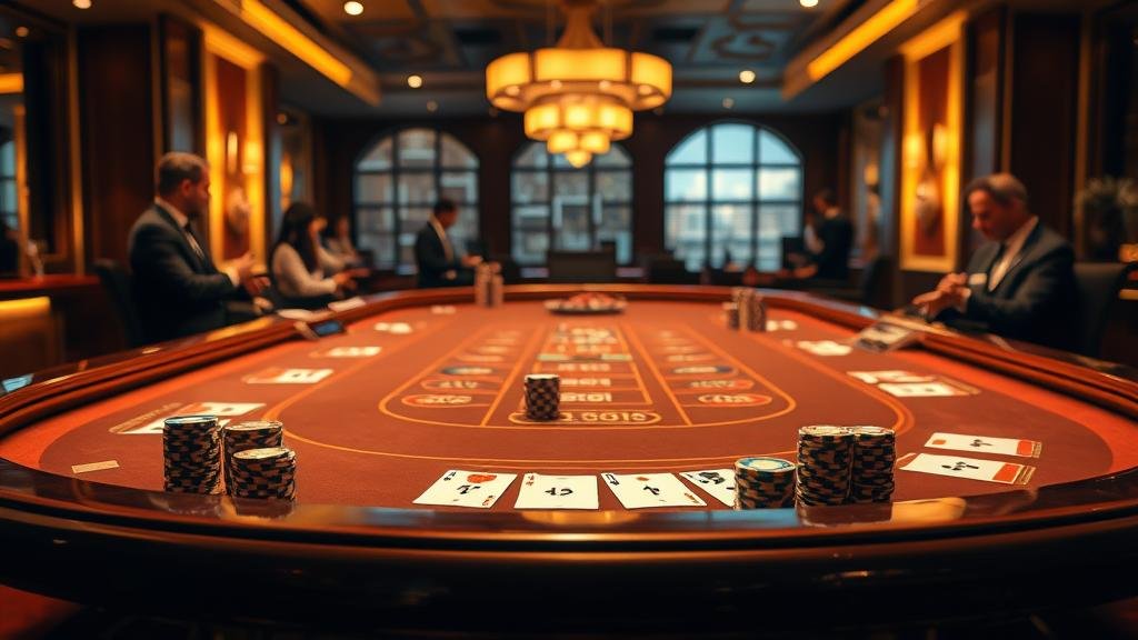 การเล่นบาคาร่าบนแท็บเล็ตช่วงกลางคืน