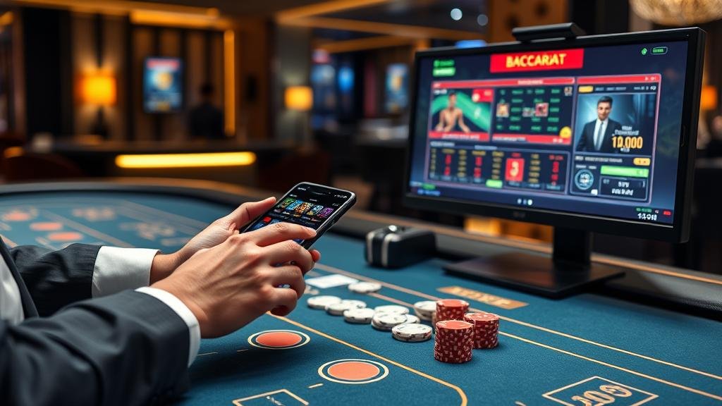 ตารางแสดงเทคนิคการเดินเงินบาคาร่า