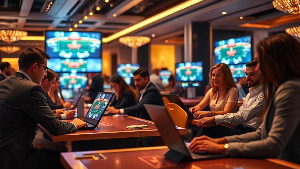 ภาพแสดงเค้าไพ่บาคาร่าสองตัดและสลับคู่