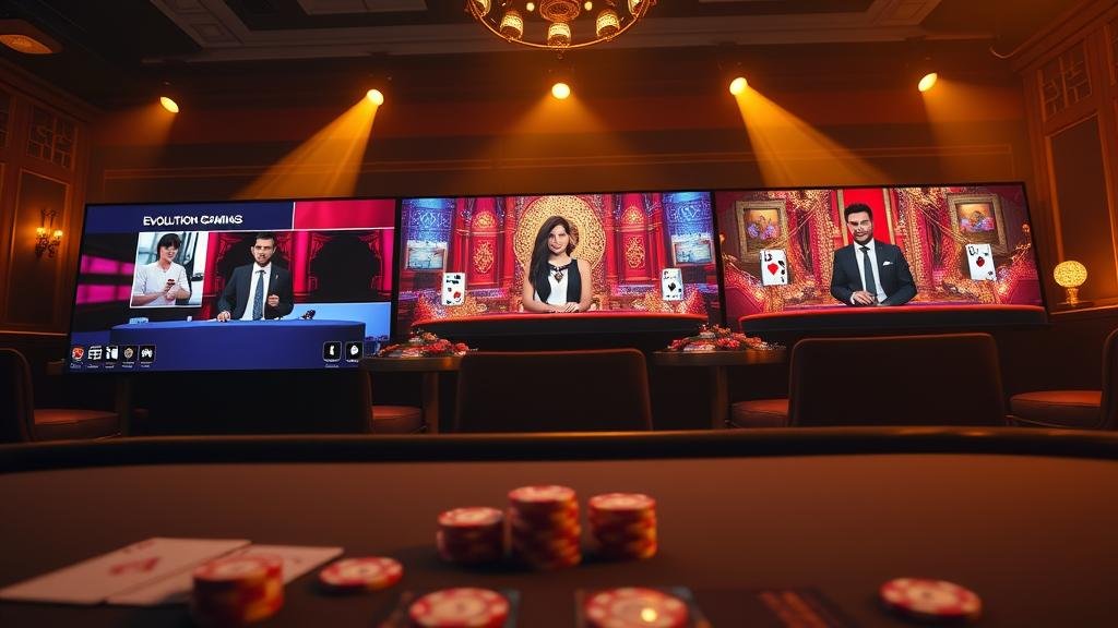 ดีลเลอร์บาคาร่าจากค่าย Evolution, Sexy, SA Gaming