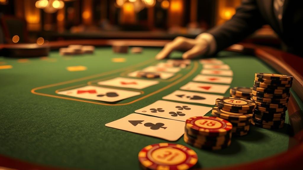 แผนภาพกลยุทธ์การเดินเงิน 1-3-2-4 ในบาคาร่า