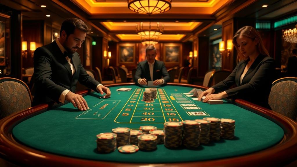 ตัวอย่างเค้าไพ่สามตัดบาคาร่า