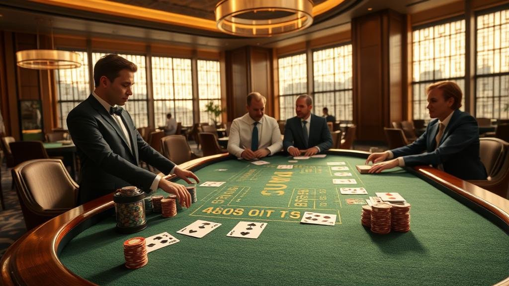 เค้าไพ่บาคาร่า สองตัด