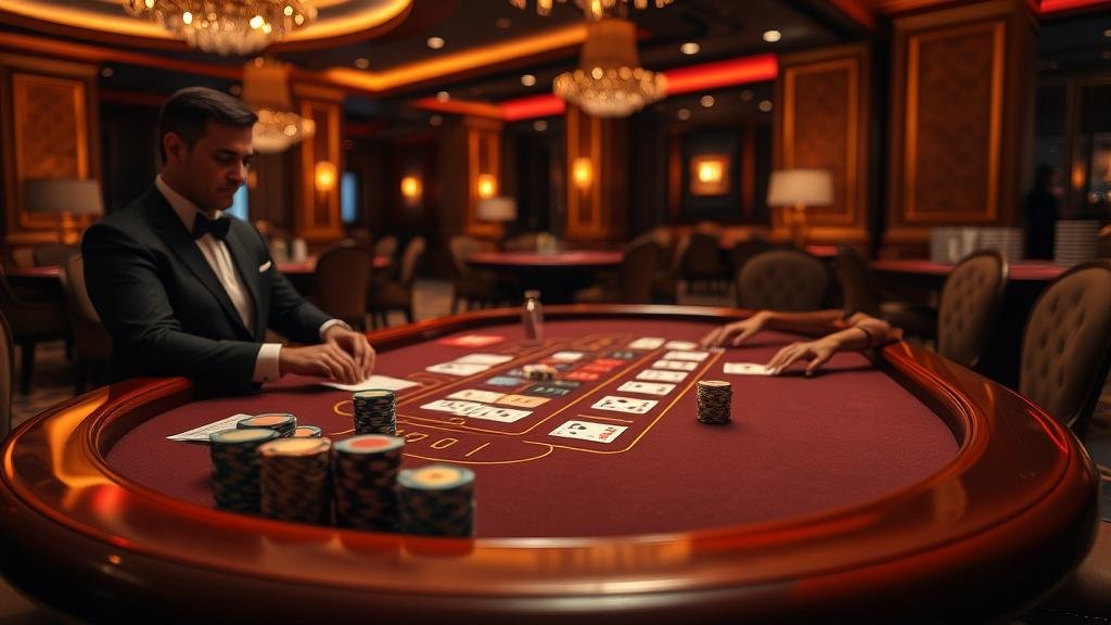 ดีลเลอร์บาคาร่าสดมืออาชีพ