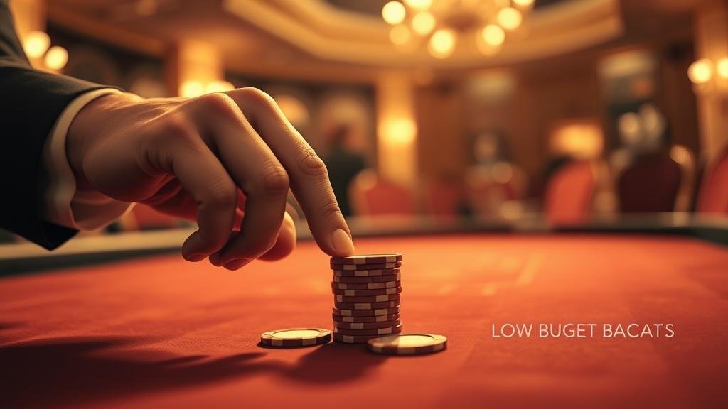 เทคนิคเดินเงินบาคาร่าสำหรับงบสูง