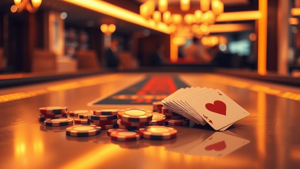 ตัวอย่างเค้าไพ่มังกรในเกมบาคาร่า