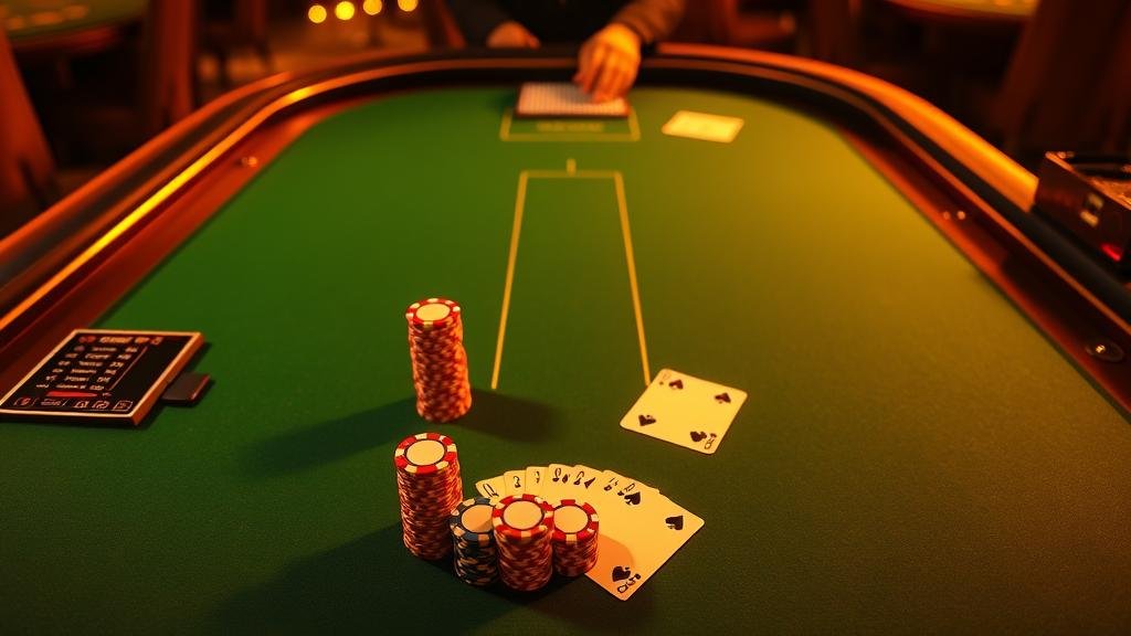 ตัวอย่างเค้าไพ่ปิงปองในเกมบาคาร่า