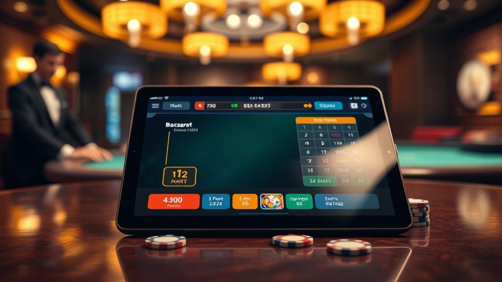 ค่ายบาคาร่าชั้นนำบนแท็บเล็ต
