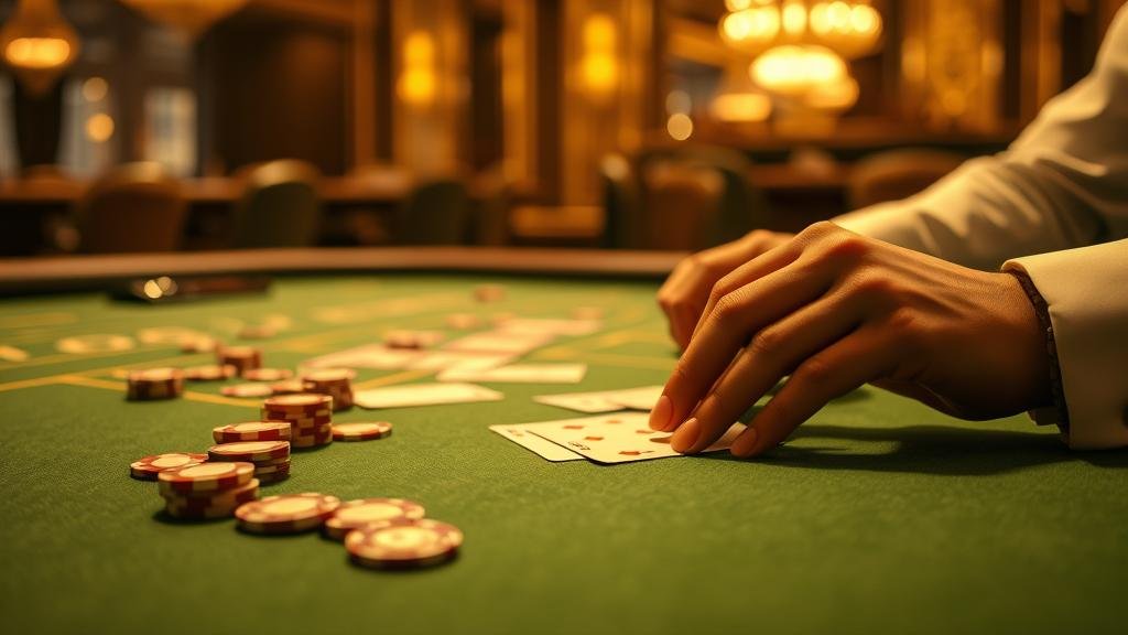 เค้าไพ่บาคาร่า รูปแบบมังกรและปิงปอง