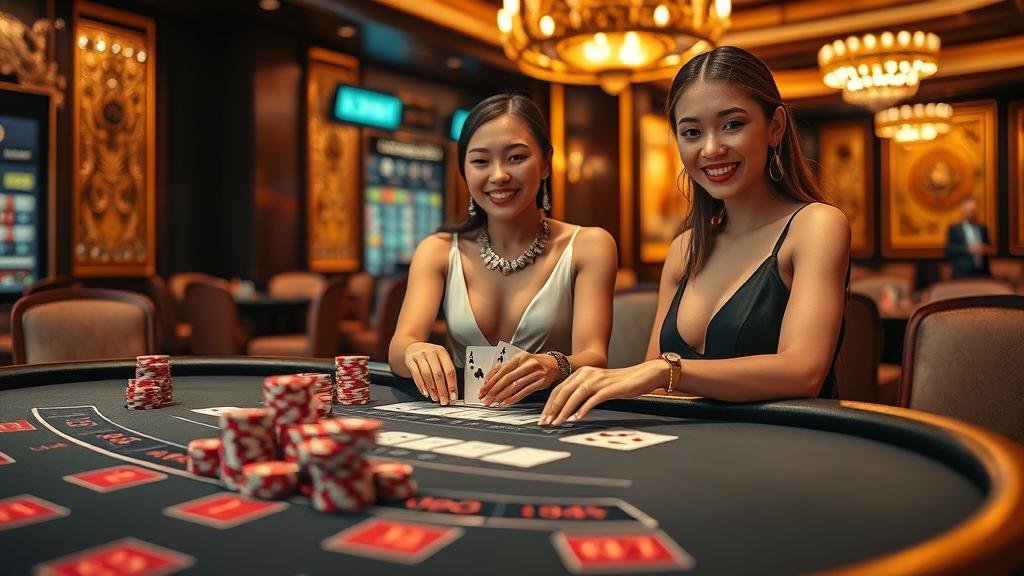 หน้าจอการเล่น Sexy Baccarat ออนไลน์