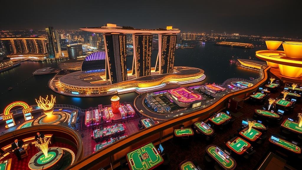 ผู้คนกำลังสนุกกับการเล่นคาสิโน