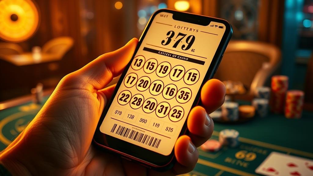 กราฟสถิติแสดงแนวโน้มตัวเลขหวย