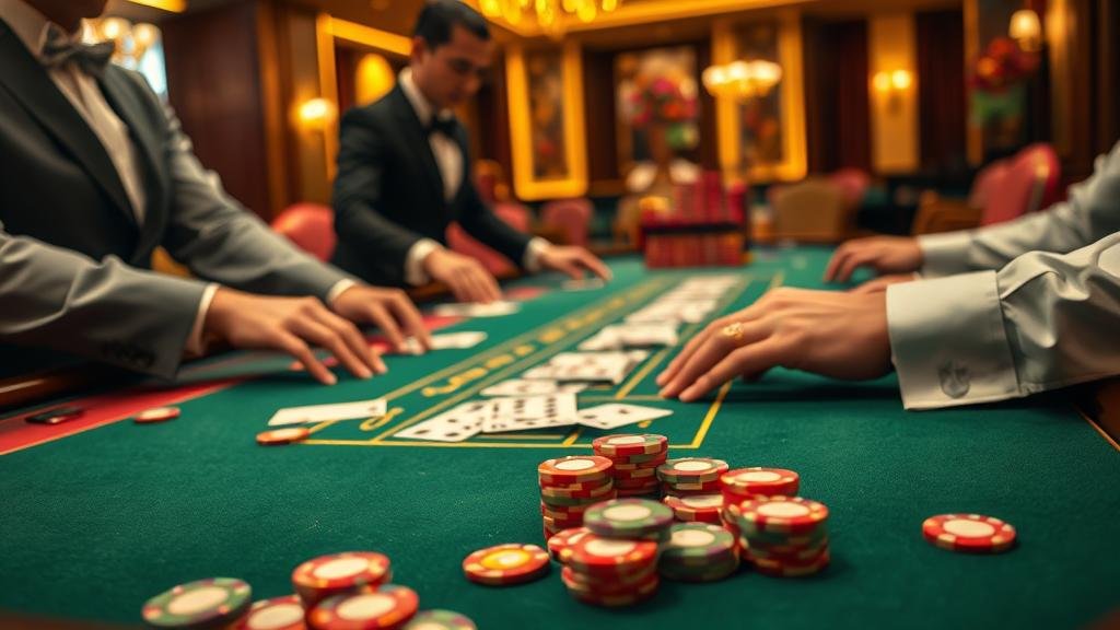 หน้าจอเกมบาคาร่าสด WM Casino