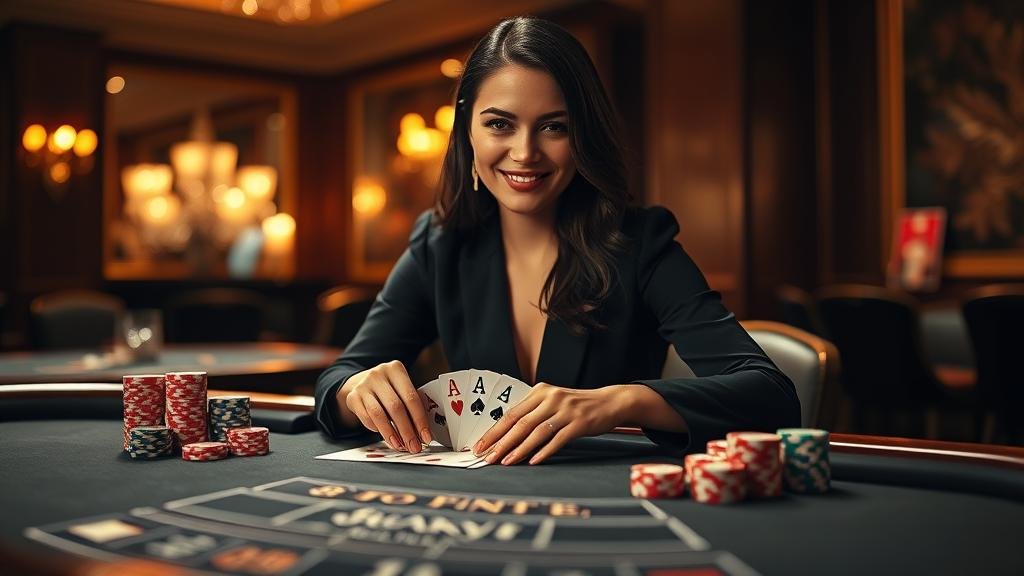 โต๊ะบาคาร่าสด LuckyStreak พร้อมสถิติและตัวเลือกการเดิมพัน