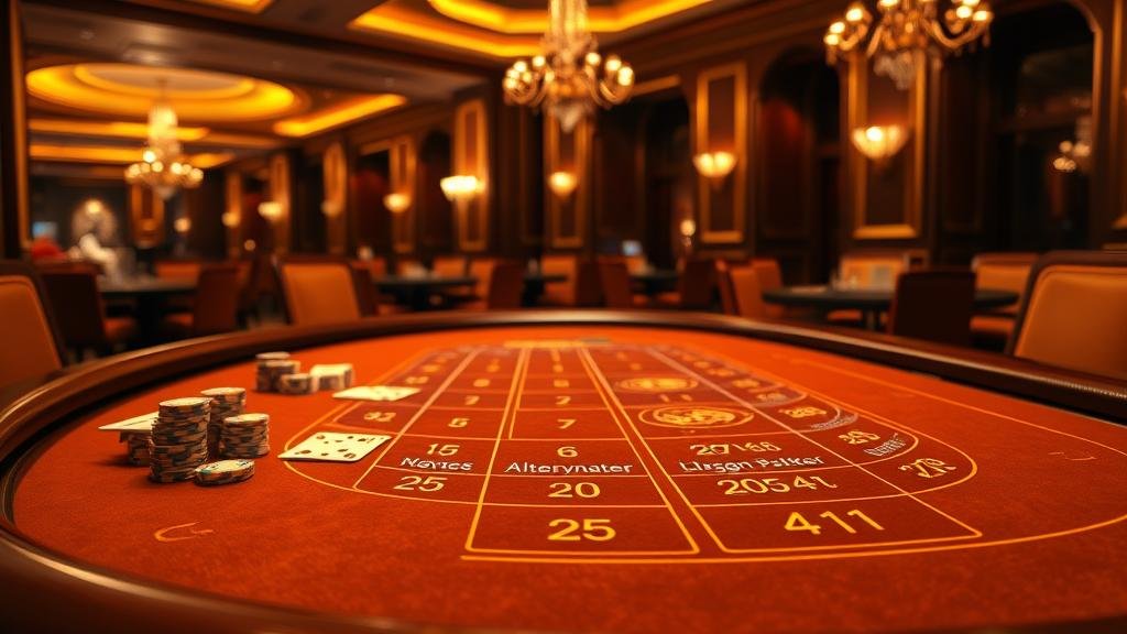 หน้าจอเกมบาคาร่าจากค่าย AE, SA, DG