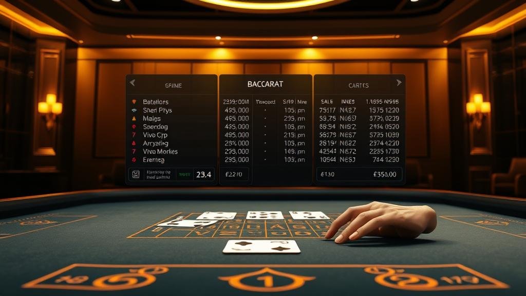 การวิเคราะห์สถิติและเค้าไพ่บาคาร่า