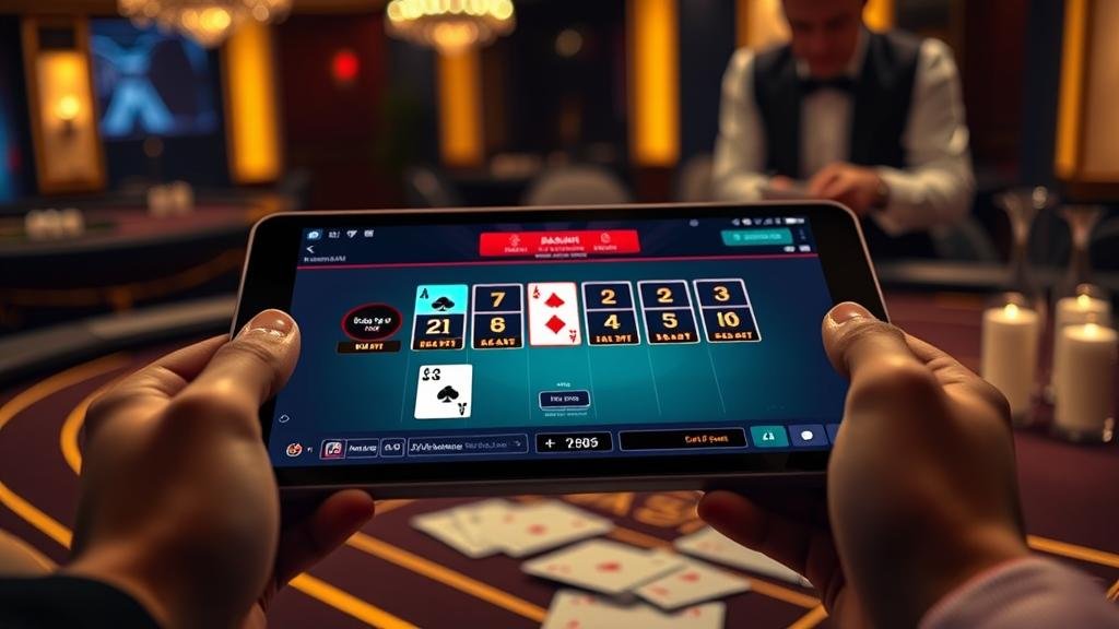 การเล่นบาคาร่าสดบนมือถือ Android พร้อมสถิติ