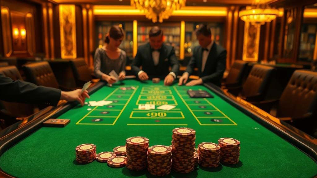 การวางเดิมพันในเกมบาคาร่าสด