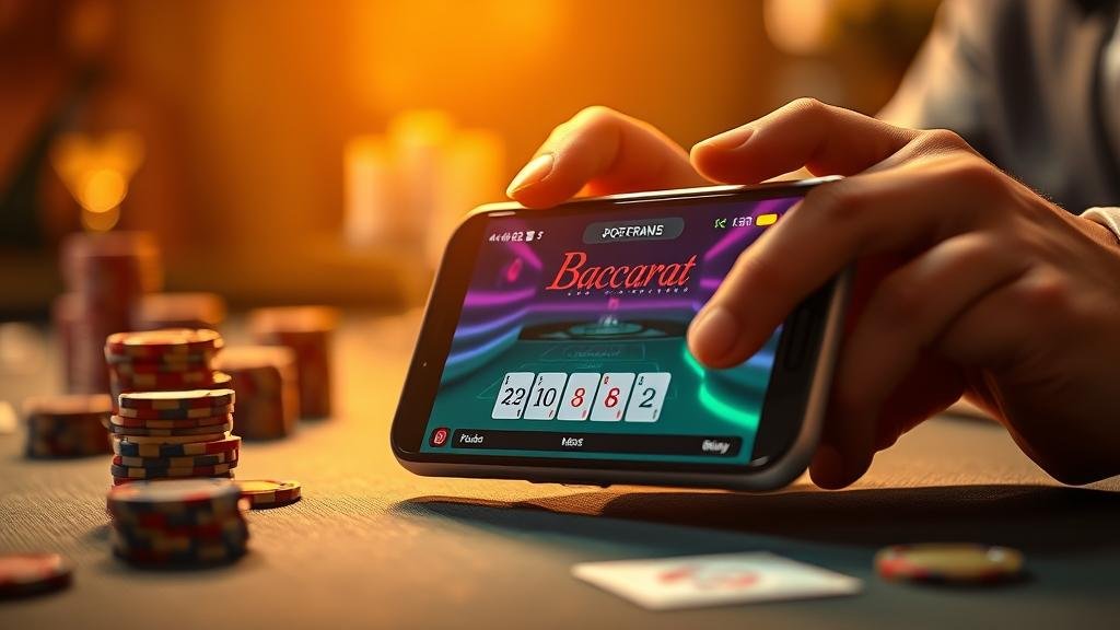 แนวทางเดินเงินบาคาร่าระบบ 1-3-2-4 บน iPad