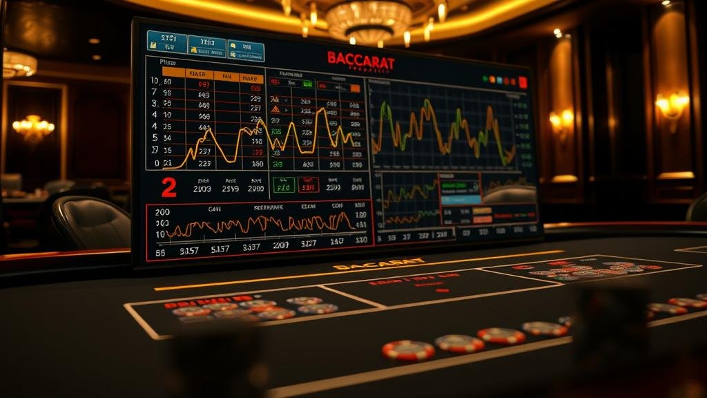 Infographic แสดงเป้าหมายกำไรและกลยุทธ์การเดิมพันบาคาร่า BBIN