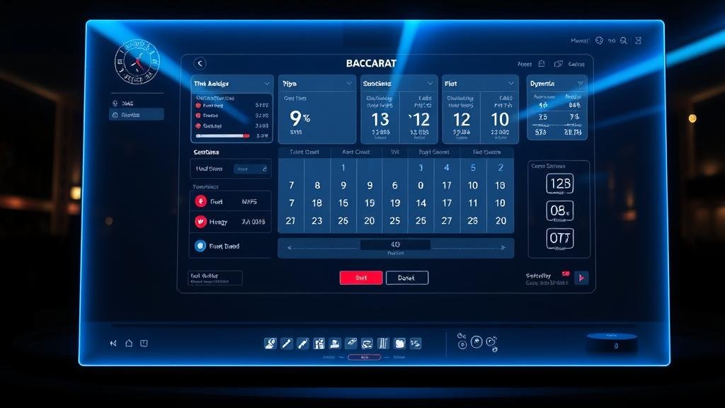 กราฟแสดงเป้าหมายกำไรบาคาร่า