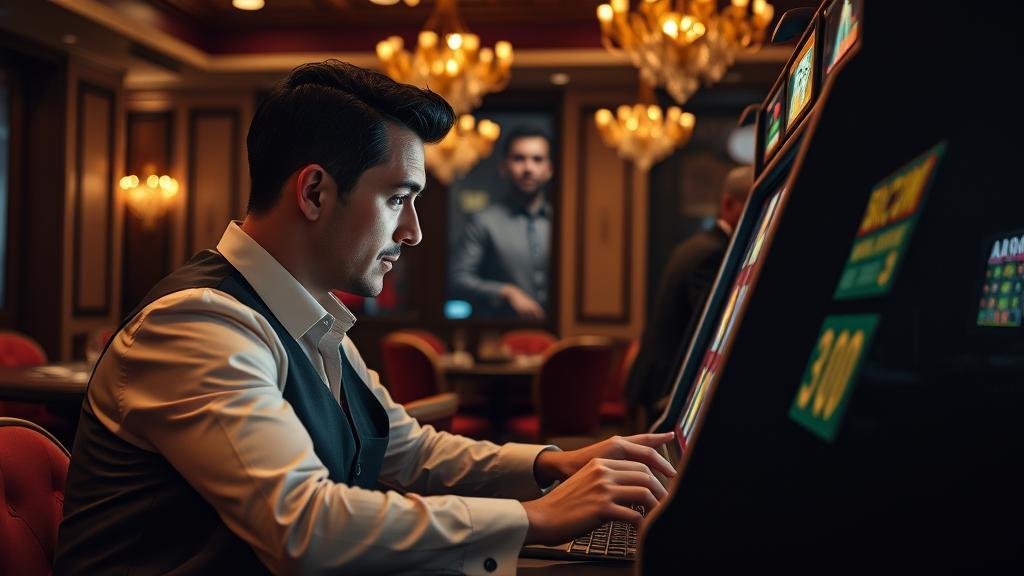 กราฟแสดงแนวโน้มการชนะในเกมสล็อต